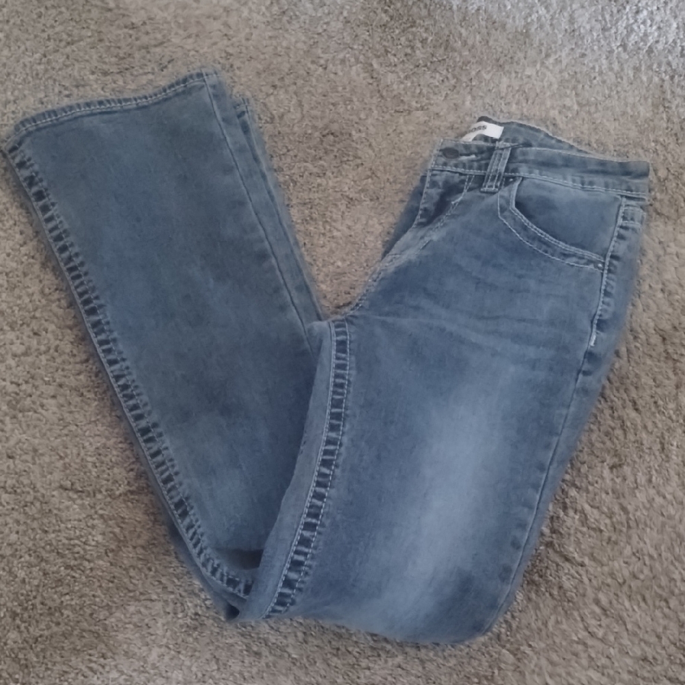 Vigoss Women's Straight Leg Jeans in Blue